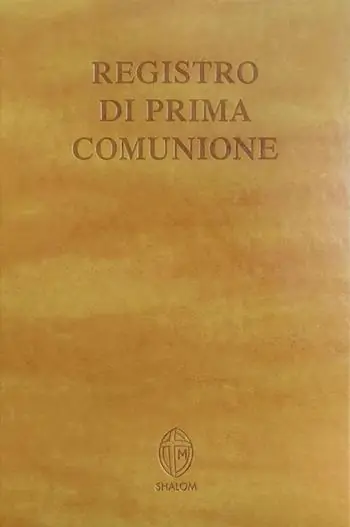 Registro di Prima Comunione Prezzo Di Fabbrica