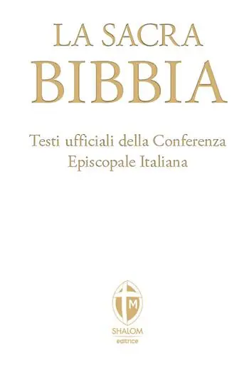 La Sacra Bibbia. Ediz. grande a caratteri grandi. Ecopelle bianca Esclusivo