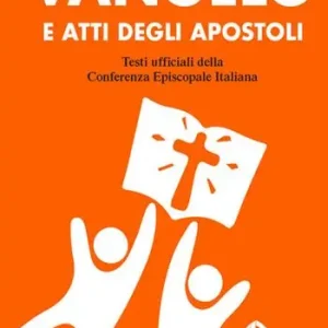 Consegna Rapida Vangelo e Atti degli Apostoli. Copertina arancione