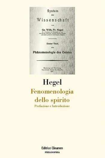 Consegna Rapida Fenomenologia dello spirito. Prefazione e Introduzione