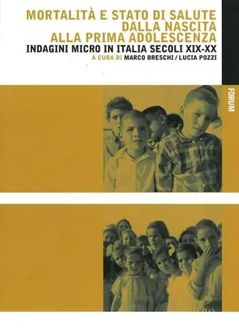 Più Venduto Mortalità e stato di salute dalla nascita alla prima adolescenza. Indagini micro in Italia secoli XIX-XX