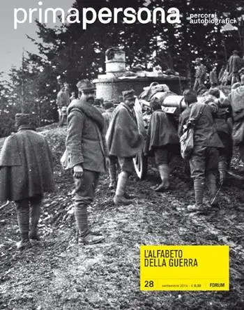 Ultimissimo Modello Primapersona. Percorsi autobiografici (2014). Vol. 28