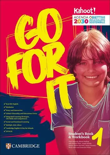 Acquista Ora Go for it. Students book & workbook. Per la Scuola media. Vol. 1