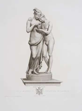 Offerta Stampe delle opere scolpite da Antonio Canova Roma MDCCCXVII (1817). Riproduzione anastatica integrale