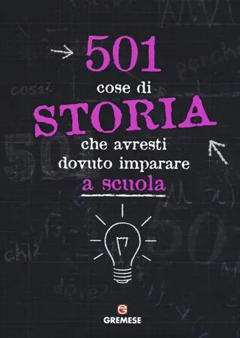 Ordina Subito 501 cose di storia che avresti dovuto imparare a scuola
