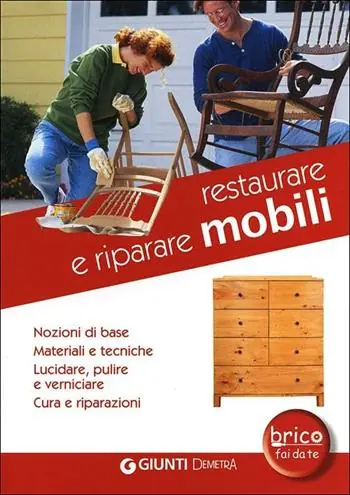 Professionale Restaurare e riparare mobili. Nozioni di base. Materiali e tecniche. Lucidare, pulire e verniciare. Cura e riparazioni