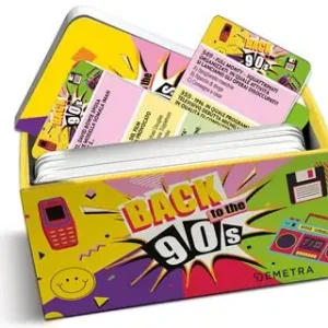 Back to the 90s. Il grande quiz sugli anni Novanta. Con 50 Carte Prezzo Scontato