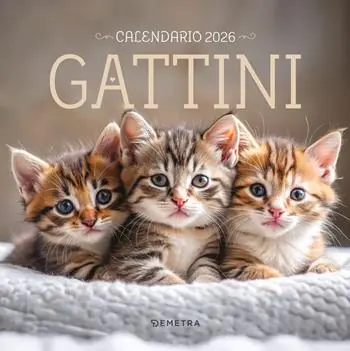 Reso Gratuito Gattini. Calendario 2026 da parete