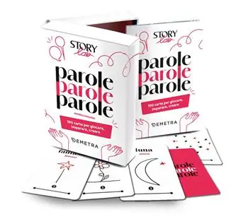Parole, parole, parole. 100 carte per giocare, imparare, creare. Con 100 Carte Saldi