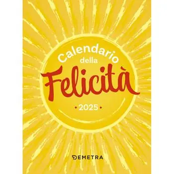 Nuova Collezione Calendario della Felicità 2025 da tavolo (10 x 14 cm)