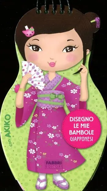 Professionale Disegno le mie bambole giapponesi con Akiko. Con adesivi. Ediz. illustrata