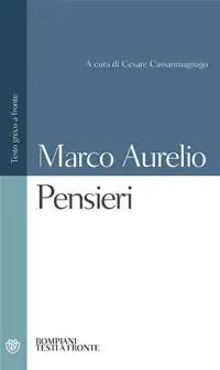 Pensieri. Testo greco a fronte Offerta Limitata