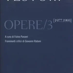 Opere. Vol. 3 1977-1993 Promozione Esclusiva