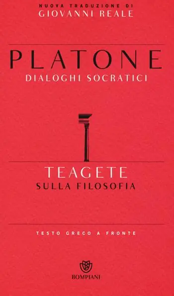 Occasione Imperdibile Teagete. Sulla filosofia. Testo greco a fronte