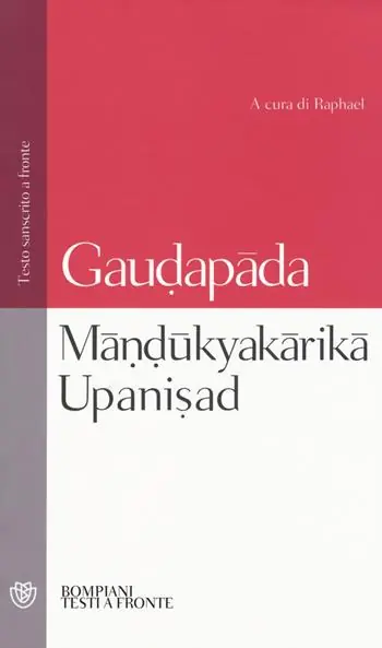 Scelto Dai Clienti Mândûkyakârikâ upanisad. Testo sanscrito a fronte