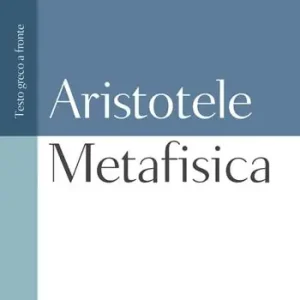 Metafisica testo greco a fronte Prezzo Scontato