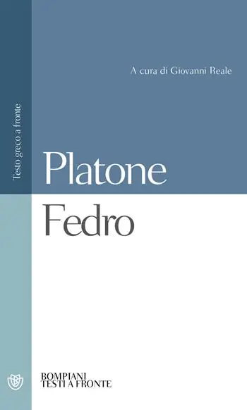 Fedro. Testo greco a fronte Ordina Subito