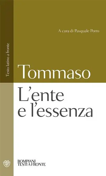 L‘ente e l‘essenza. Testo latino a fronte Compra Oggi Stesso