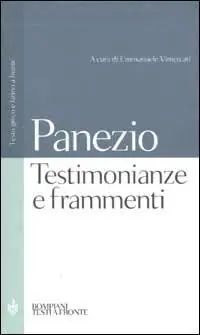 Affare Testimonianze e frammenti. Testo greco e latino a fronte