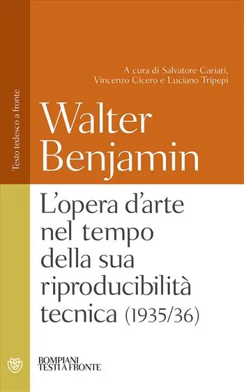 Offerta Speciale L‘opera d‘arte nel tempo della sua riproducibilità tecnica (1935-36). Testo tedesco a fronte