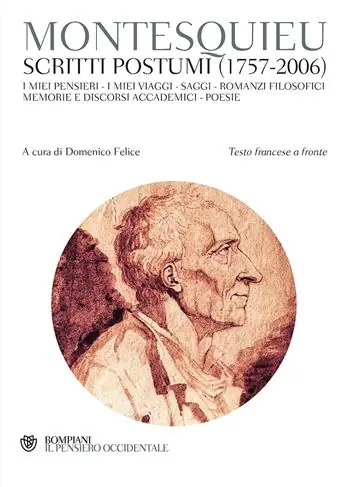 Scritti postumi (1757-2006). Testo francese a fronte Nuovo Arrivo