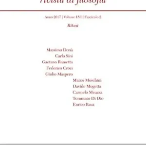 Il pensiero. Rivista di filosofia (2017). Nuova ediz.. Vol. 56/2 Ritmi Offerta Del Giorno