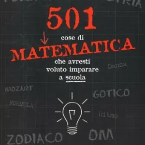 501 cose di matematica che avresti voluto imparare... a scuola Prezzo Conveniente