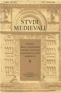 Offerta Lampo Studi medievali 2008. Vol. 1