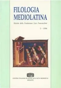 Filologia mediolatina. Vol. 1 Super Prezzo