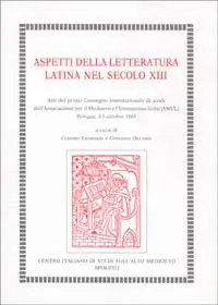 Aspetti della letteratura latina del sec. XIII Spedizione Espresso