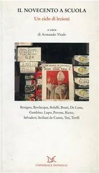 Solo Oggi Il Novecento a scuola. Un ciclo di lezioni al Liceo classico «Galluppi» di Catanzaro