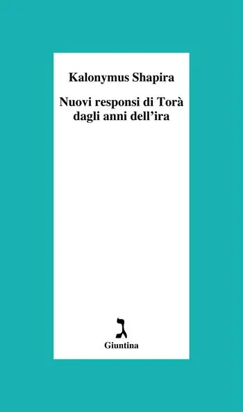 Nuovi responsi di Torà dagli anni dell‘ira Ultimissimo Modello