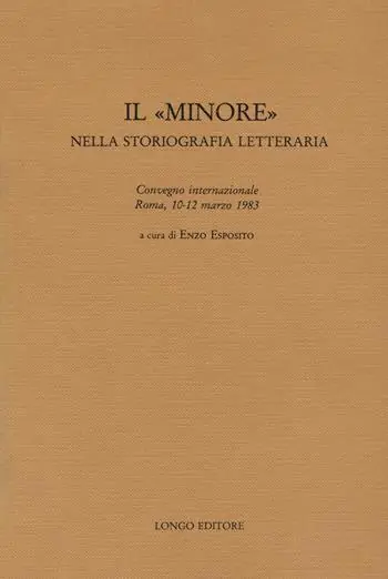 Il «minore» nella storiografia letteraria Sconto