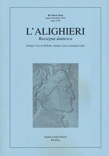 Non Perdere L‘ Alighieri. Rassegna dantesca. Vol. 48