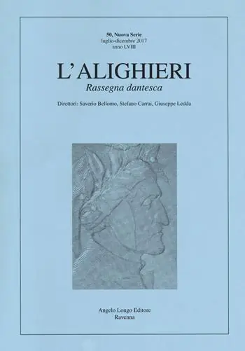 Vendita Finale L‘ Alighieri. Rassegna dantesca. Vol. 50