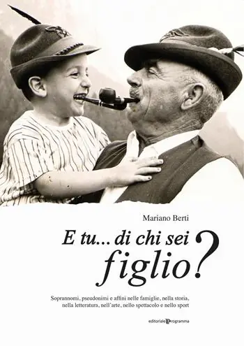 Offerta Speciale E tu... di chi sei figlio? Soprannomi, pseudonimi e affini nelle famiglie, nella storia, nella letteratura, nell‘arte, nello spettacolo e nello sport