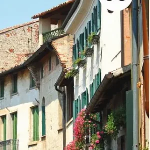 Direttamente Dal Produttore Borgo di Asolo. Mappa turistica con audioguida ai monumenti