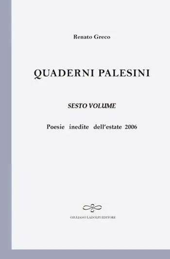 Ultimissimo Modello Quaderni palesini. Vol. 6