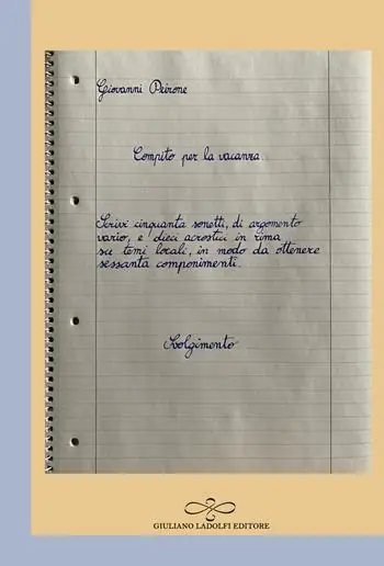 Nuovo Arrivo Compito per la vacanza