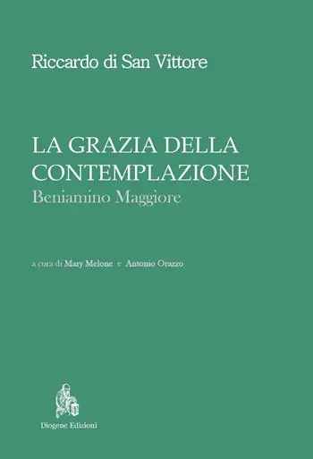 Professionale La grazia della contemplazione. Beniamino maggiore