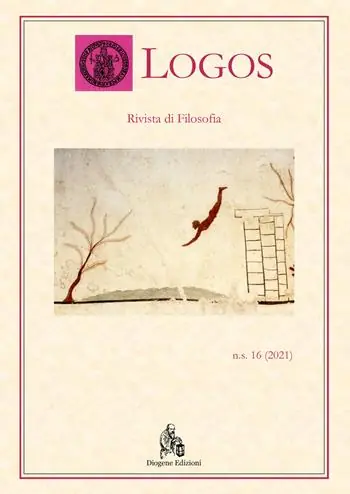 Compra Oggi Stesso Logos. Rivista di filosofia (2021). Vol. 16