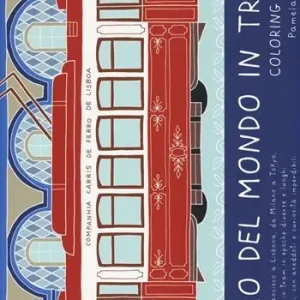 Giro del mondo in tram. Coloring book Popolare