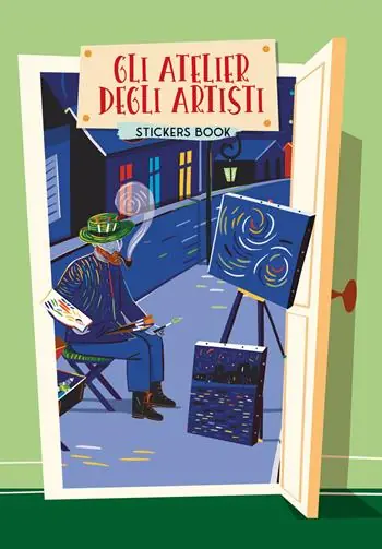A Buon Prezzo Gli atelier degli artisti. Sticker book