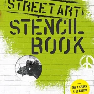 Street art. Stencil book. Con 4 stencil,. Con 38 Adesivi Direttamente Dal Produttore