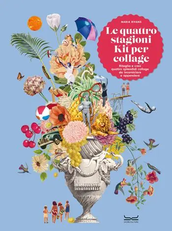 Le quattro stagioni. Kit per collage. Ritaglia e crea quattro splendidi collage da incorniciare e appendere Saldi