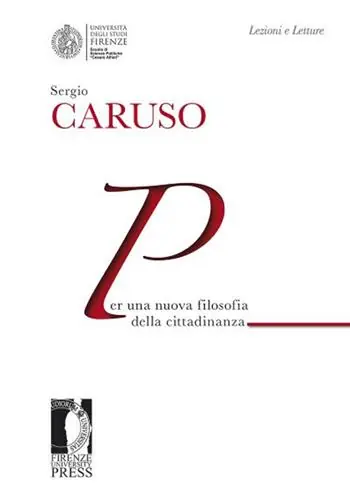 Per una nuova filosofia della cittadinanza Ultimissimo Modello