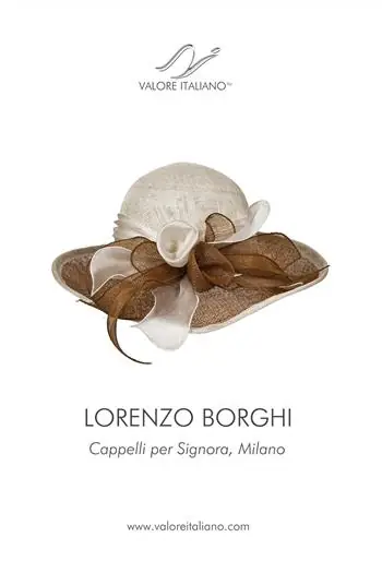 Economico Lorenzo Borghi. Cappelli in viaggio tra Uruguay e Italia