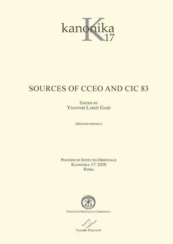 Kanonika. Ediz. multilingue. Vol. 17 Sources of CCEO and CIC 83. Ediz. italiana e inglese Offerta Speciale