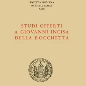 Studi offerti a Giovanni Incisa della Rocchetta Economico
