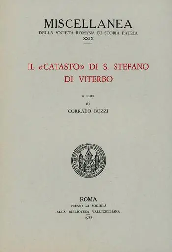 Il catasto di S. Stefano di Viterbo Professionale